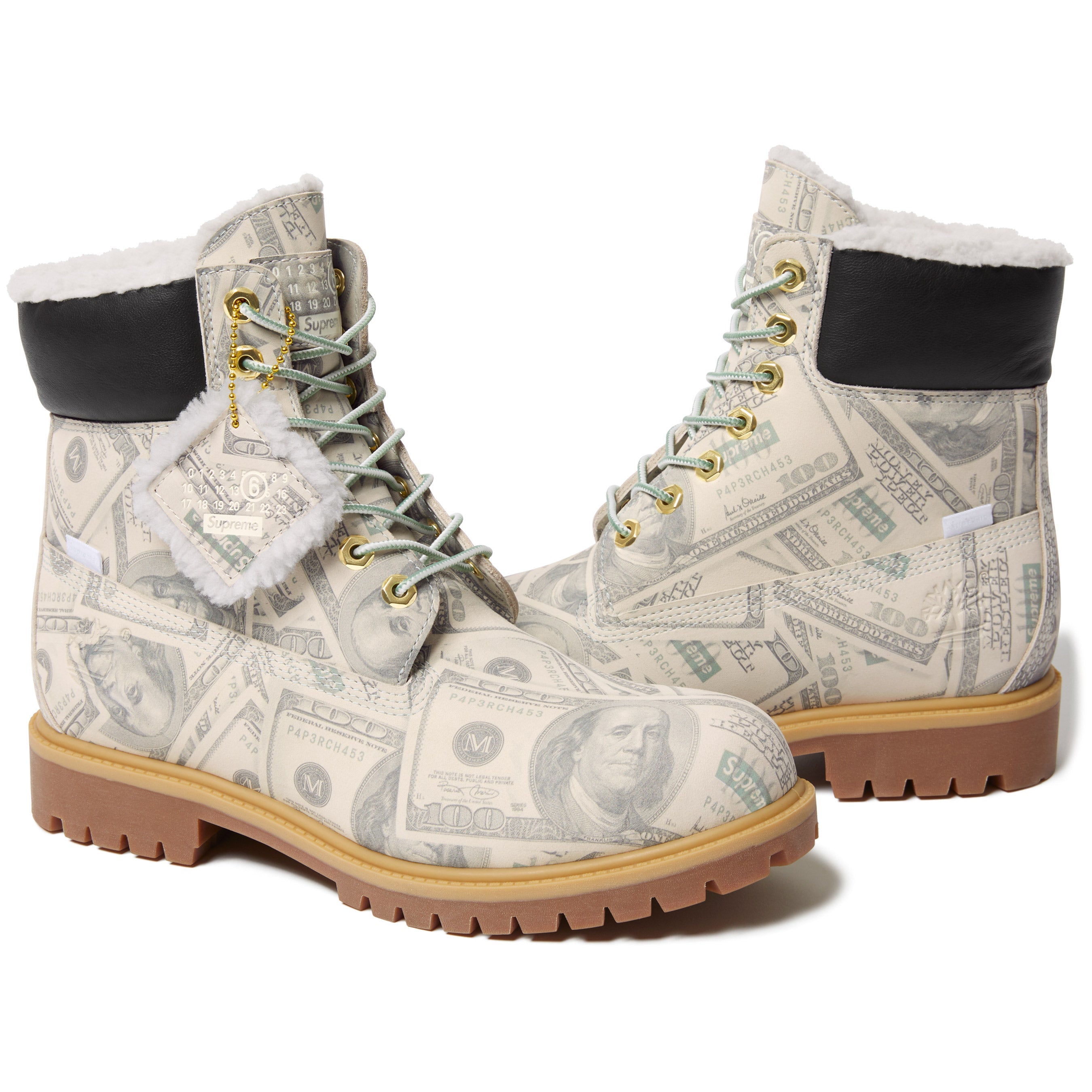 Supreme®/MM6 Maison Margiela Timberland® Money 6" Premium Waterproof Boot view 4